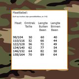 Fostex Garments - Kinder Broek BDU - Woodland - 65% Polyester 35% Katoen