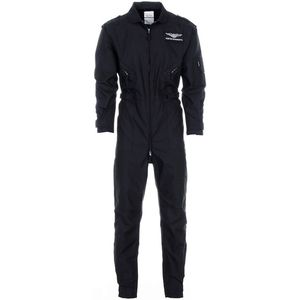 Fostex - Garment Piloten - Verkleed Overall - Zwart - Volwassenen