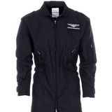 Fostex - Piloten Overall - Zwart - 65% Polyester 35% Katoen