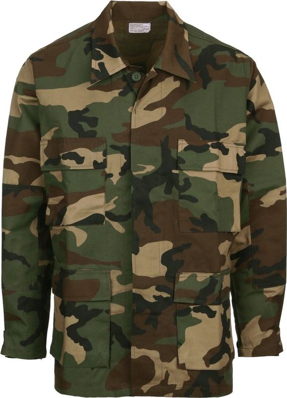 Fostex Garments - BDU Binnenjas - Woodland - 65% Polyester 35% Katoen