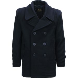 Fostex - Peacoat Jas - Donkerblauw - Wol