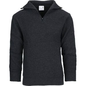 Fostex schippers trui acryl grijs