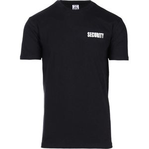 Fostex Garments - T-shirt security (kleur: Zwart / maat: XL)