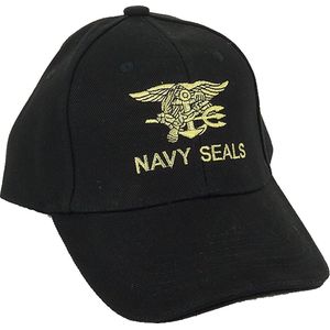 Baseball cap Navy Seals (Kleur: Zwart)