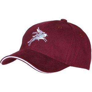 Fostex Garments - Baseball cap Pegasus (kleur: Maroon / maat: NVT)