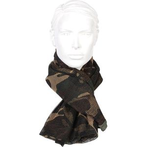 Fosco Industries - Net scarf camouflage (kleur: Woodland / maat: NVT)