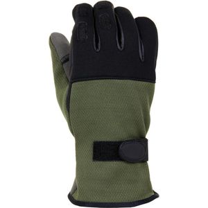 Stealth - Tactical neoprene gloves (kleur: Groen / maat: XS)