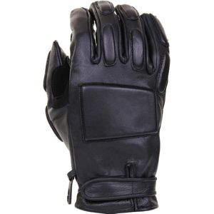 Politie - handschoen - zwart leder - 3XL
