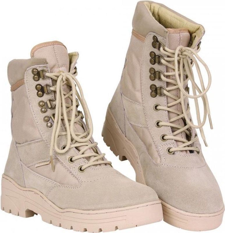 Sniper boots. Diverse kleuren (Maat: 37, Kleur: Khaki)