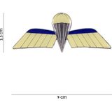 Embleem metaal Nederlandse para wing