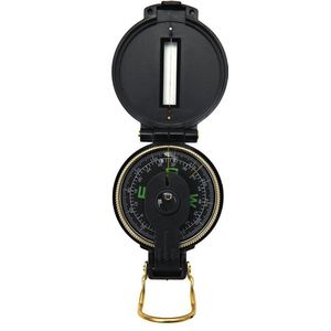 Fosco Scout Kompas - Zwart - Inklapbaar