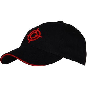 Fostex Garments - Baseball cap Fostex red logo (kleur: Zwart / maat: NVT)