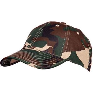 Fostex Garments - Baseball cap flexfit (kleur: Woodland / maat: NVT)