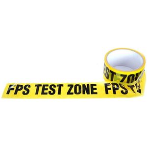 Afzetlint FPS test zone