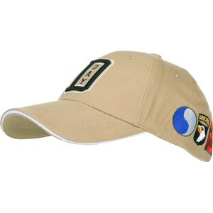 Fostex Garments - Baseball cap WW II D-Day (kleur: Sand / maat: NVT)