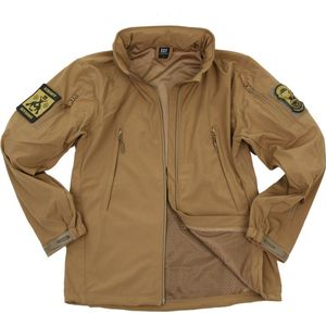 Soft shell jack tactical summer version. Diverse kleuren (Maat: L, Kleur: Khaki)