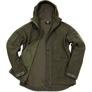 101 INC - Hexagon fleece vest (kleur: Groen /)