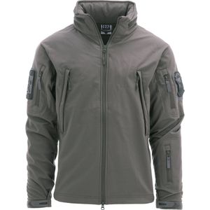 Soft Shell Tactical Jacket - Groen - 100% Polyester - Waterbestendig
