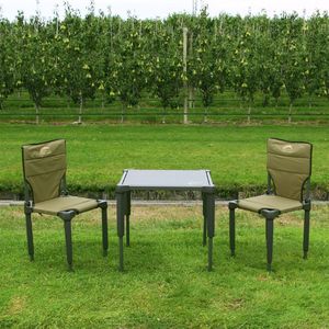 Kampeer set Bushlife (1 x tafel + 2 stoelen)