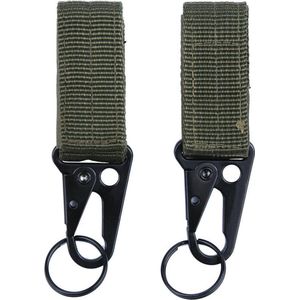 Molle snap hook with keyring 2-pack JFO03