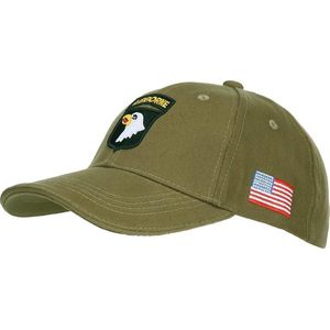 Fostex Garments - Baseball cap 101st Airborne (kleur: Groen / maat: NVT)