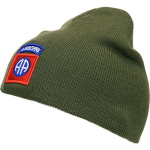 Fostex Garments - Beanie 82nd Airborne (kleur: Groen / maat: NVT)