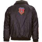Kinderjas - Bruin - Flight Jacket - Leer