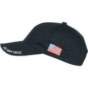 Fostex Garments - Baseball cap U.S. Air Force USAF (kleur: Zwart / maat: NVT)