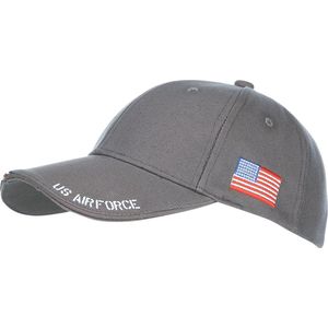 Fostex Garments - Baseball cap U.S. Air Force USAF (kleur: Grey / maat: NVT)