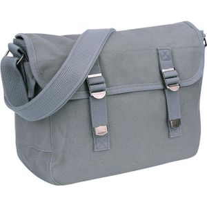 Fostex Pukkel tas US Style canvas grijs