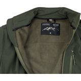 101inc - Softshell Jack - Groen - Waterbestendig Materiaal