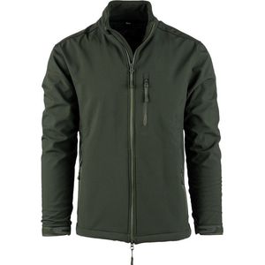101inc - Softshell Jack - Groen - Waterbestendig Materiaal