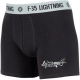 Fostex - F-35 Boxershort - Zwart - Katoen/Elastine