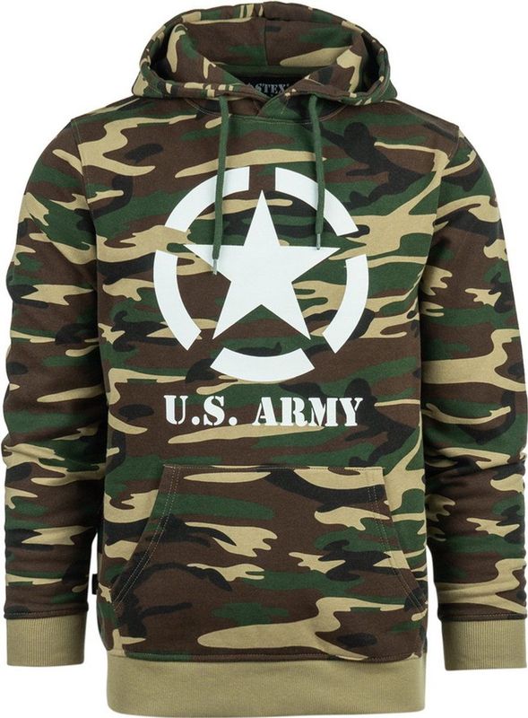 Fostex Hoodie Allied Star U.. Army camo