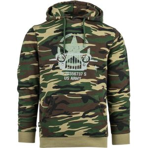 Fostex Hoodie Allied Star-Willy jeep camo