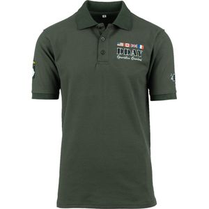 Polo - D-Day 1944 - Groen - Poloshirt