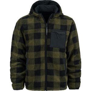 Fostex Reversible Houthakkers Sherpa Softshell Jas Zwart/Olive