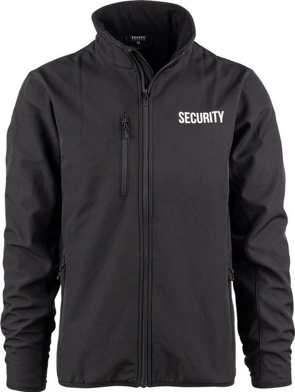Fostex - Softshell Jas - Zwart - 5XL - Security