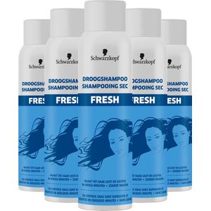 Schwarzkopf Fresh Droogshampoo 5x 150ml - Voordeelverpakking