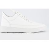 Filling Pieces Low Top Ripple Nappa All White Heren Sneakers