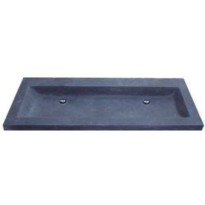 Wasblad Sanilux Trend Stone 120x47x5cm Natuursteen (zonder kraangat)