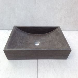 Natuursteen waskom Box 35x50