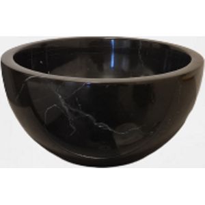 Opzetfontein waskom sanilux emperador marmer black
