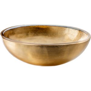 Waskom Cipi Rame Lavandino 40x40x13cm Gold Leaves