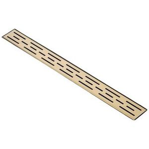 Los Rooster Sanilux Voor Douchegoot 90cm Geborsteld Goud