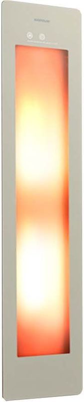 Sunshower One M Round Infrarood 140x33 cm Inbouw - Opbouw vlak of hoek Sand White