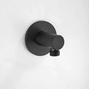 Doucheaansluiting wand bws plus mat zwart