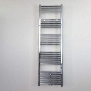 Designradiator bws nile gobi 170x60 cm chroom zijaansluiting