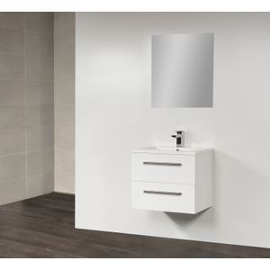 Badkamermeubel exclusive bologna 60 cm wit
