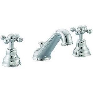 Wastafelmengkraan Cisal Arcana Ceramic 3-gats AC00102027 Brons